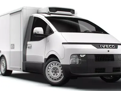 Iveco eMoovy Refrigerator 2024 3D model