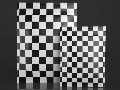 3 Side Seal Pouch - Packaging 3D model