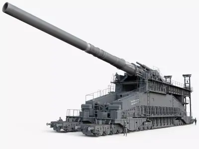 Dora Cannon 3D model