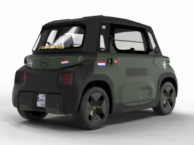 Opel Rocks-e 2020 Dutch Army 3D model