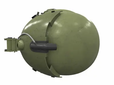 Pilot helmet jb-3 3D model