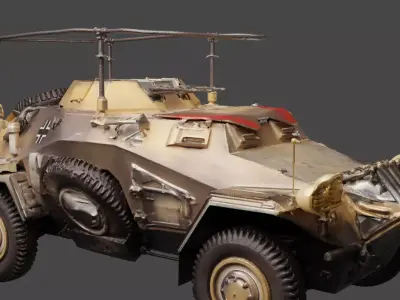SdKfz 223  3D print model