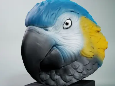 Parrots Free 3D print model