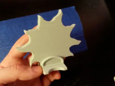 fantasy gravestone sun 3d print Free 3D print model