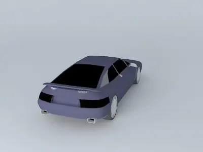 Combat Hurricane Twin Turbo W14 Free 3D model