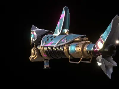 Jinx Fishbone Arcane 3D model