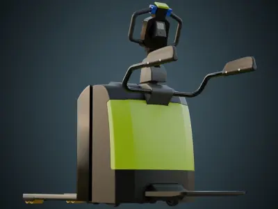 Rider Stacker 1 Basic Low-poly 3D model