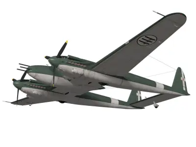Savoia-Marchetti SM91 3D model