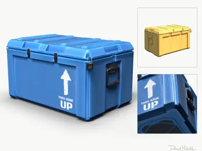 Equipment Case LOOT - PBR Low-poly 3D model