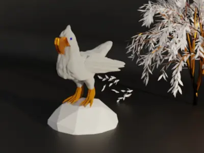 Fantasy Dodo bird Free 3D model