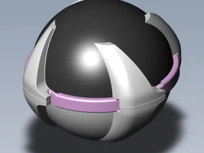 SHOAB 05 Submunition for Cluster avia Bomb Moulage 3D printable 3D model