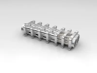 Dry sump pump Free 3D model