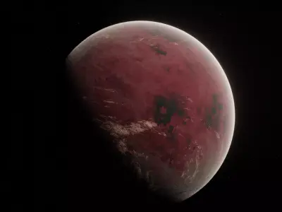 Planet Space Ready to game Low-poly 3D model 3