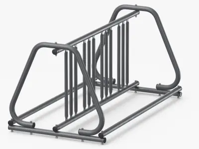 Bike Rack 04 3D model