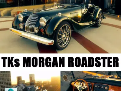 TKs Morgan Roadster 3D model