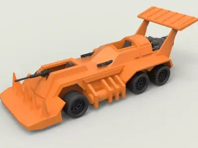 Eliminator from Thunder Road Scale 1 to 43 3D print model