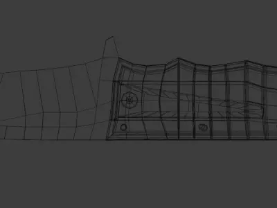 Rainbow Pocket Knife Free low-poly 3D model