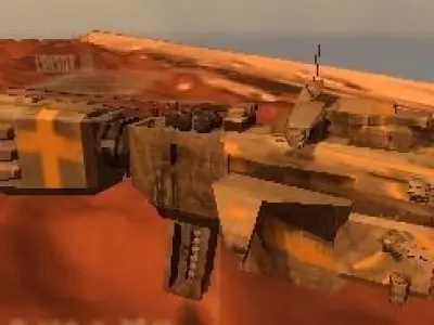 Planetary ship Strategy Bomber D-10A8 3D model