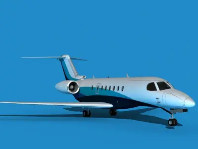 Cessna Citation C700 Longitude V15 3D model