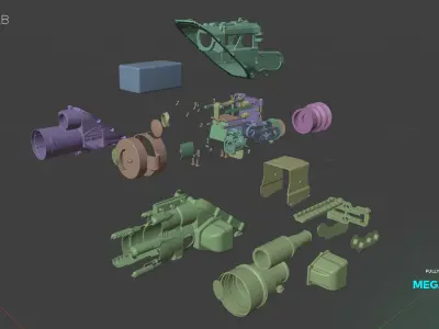 Mega Scope 3D model