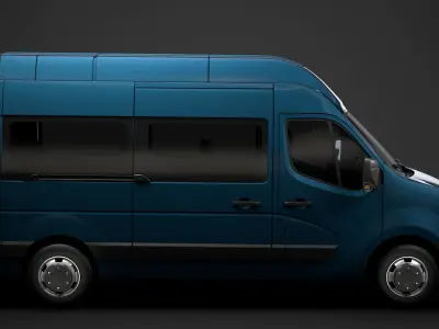 Nissan NV 400 L2H3 Minibus 2020 3D model