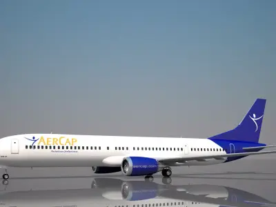 Aercap 737 Boeing 737 max 10 3D model