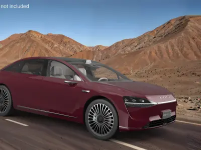 2025 Huawei Stelato S9 Red 3D model