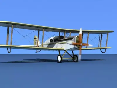 Airco DH-4 Outback Air Trans 3D model