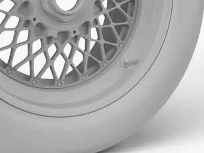 Goodyear Eagle BBS E55 Combo 3D model