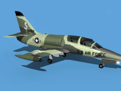 Aero Vodochody L-39C Albatross V24 3D model