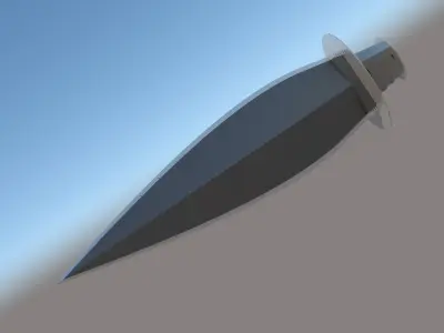 Intario ICK-Dagger-P6 Low-poly 3D model