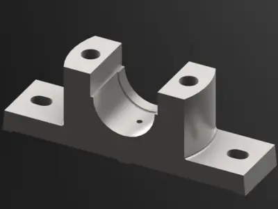 Plummer block pedestal bearing Free 3D model