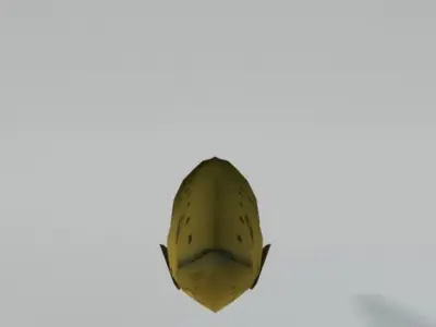 Electric Eel Low-poly 3D model