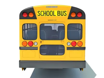 School Bus 3D model