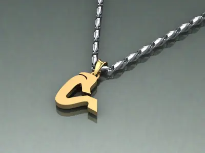 Pendant C-c1 3D print model