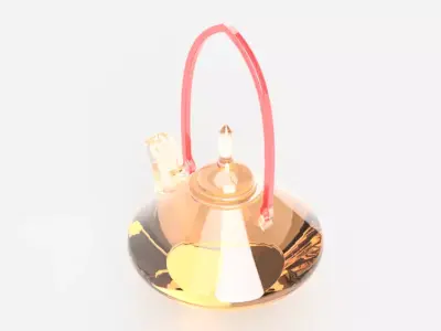 Cup Pot Free low-poly 3D model