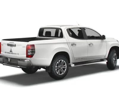 Mitsubishi L200 UK-spec Barbarian X 2021 3D model