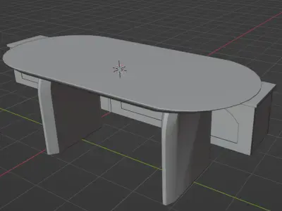 Dishon Dining Set by Path Design Free 3D model