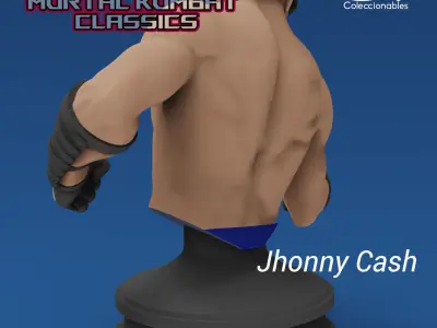 Mortal Kombat Classics - Jhonny Cage 3D print model purchase