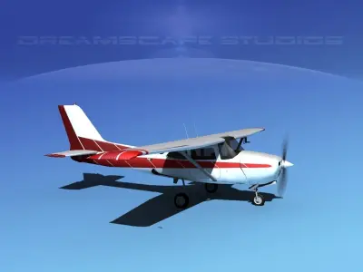 Cessna 172RG Cutlass V03 3D model