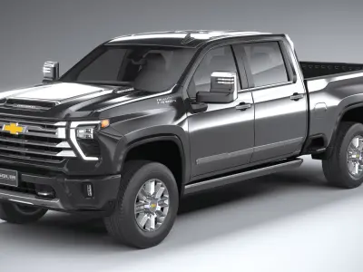 Chevrolet Silverado 2500 HD 2024 3D model purchase