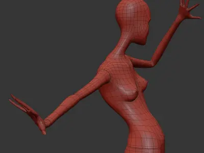 Mannequin 607 coll60 3D model