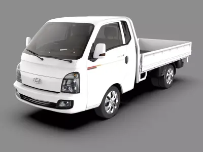 Hyundai Porter II Cargo Truck 3D model
