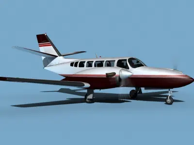 Cessna F406 Caravan II V14 3D model