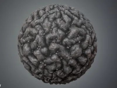 Stylized Rock Vol 26 - Hand Painted Texture Pack Texture