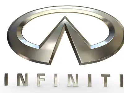 infiniti logo 3D model
