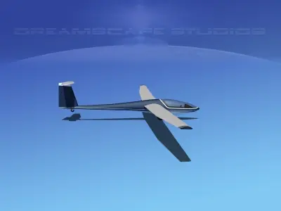 DG-400 15-Metre Motorglider V11 3D model