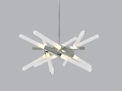 Astral Agnes 01 - 12 Lights by Lindsey Adelman Ceiling Light Free low-poly 3D model