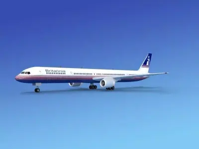 Boeing 757-300 Britannia Airways 2 3D model