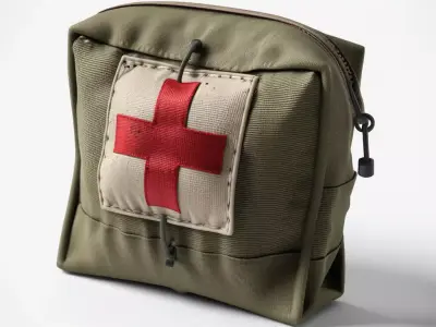 Tactical First Aid Pouch 3D model
